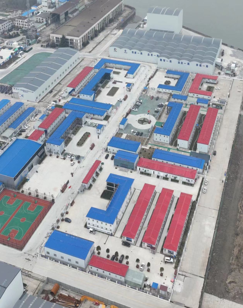 大型项目临建设施全景